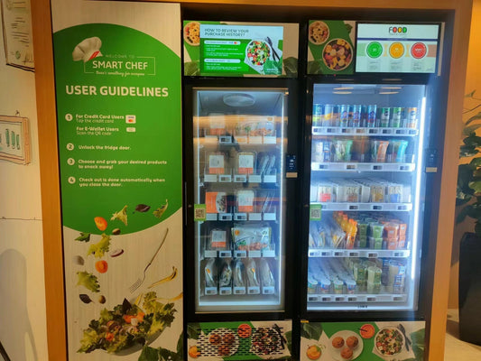 Revolutionizing Corporate Dining: How Smart Cooler with Weight Sensors Boosts Efficiency and Sales in Singapore
