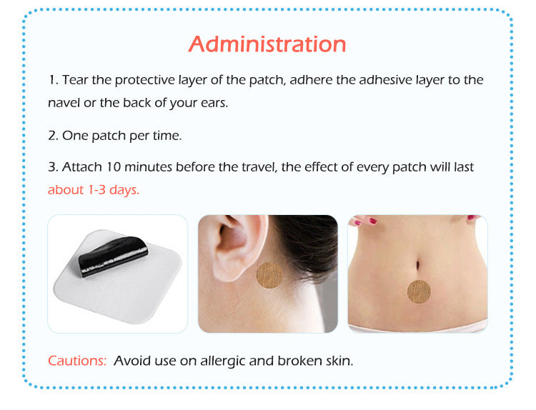 Motion Sickness Patch